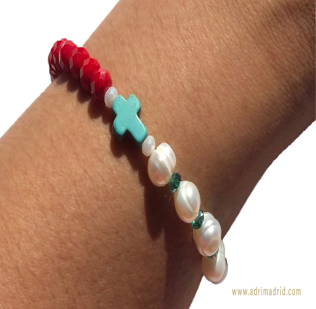 Red Heart Bracelet Cord – ADRI MADRID